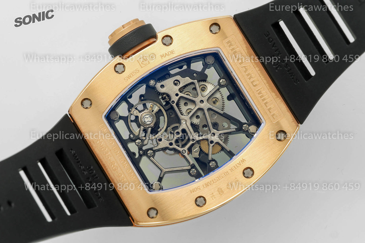 Richard Mille RM 035 „America's Toro“ 1:1 Beste Version Sonic Factory 2025 Version V4