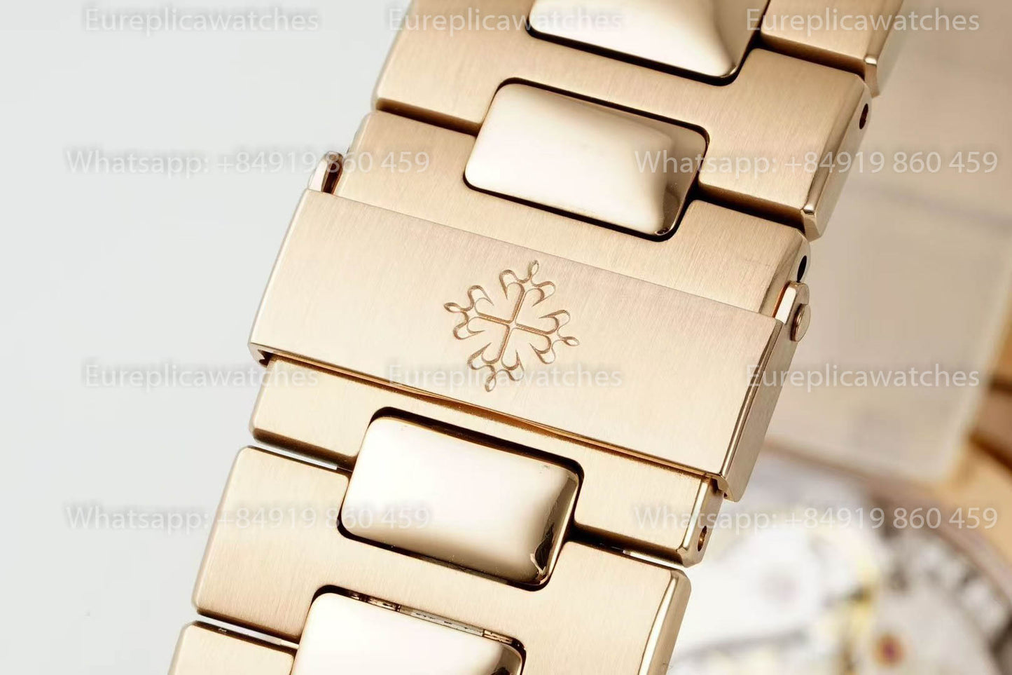 Patek Philippe Nautilus 5711/1R-001 Or rose 1:1 Meilleure version DDF Factory Cadran gris