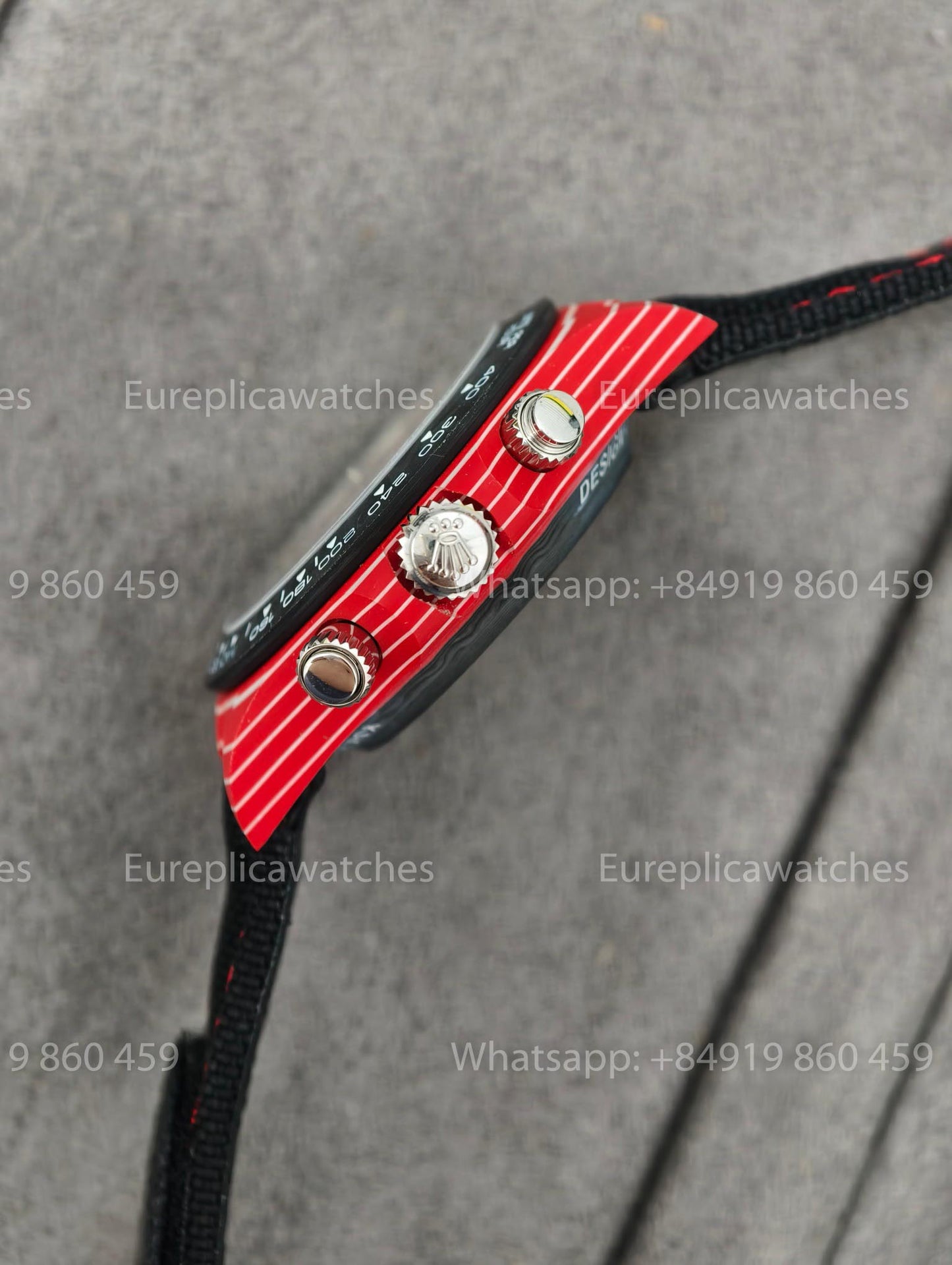 Rolex Daytona Diw KAKHA KALADZE Red Carbon Diw Factory 1:1 Super Clone
