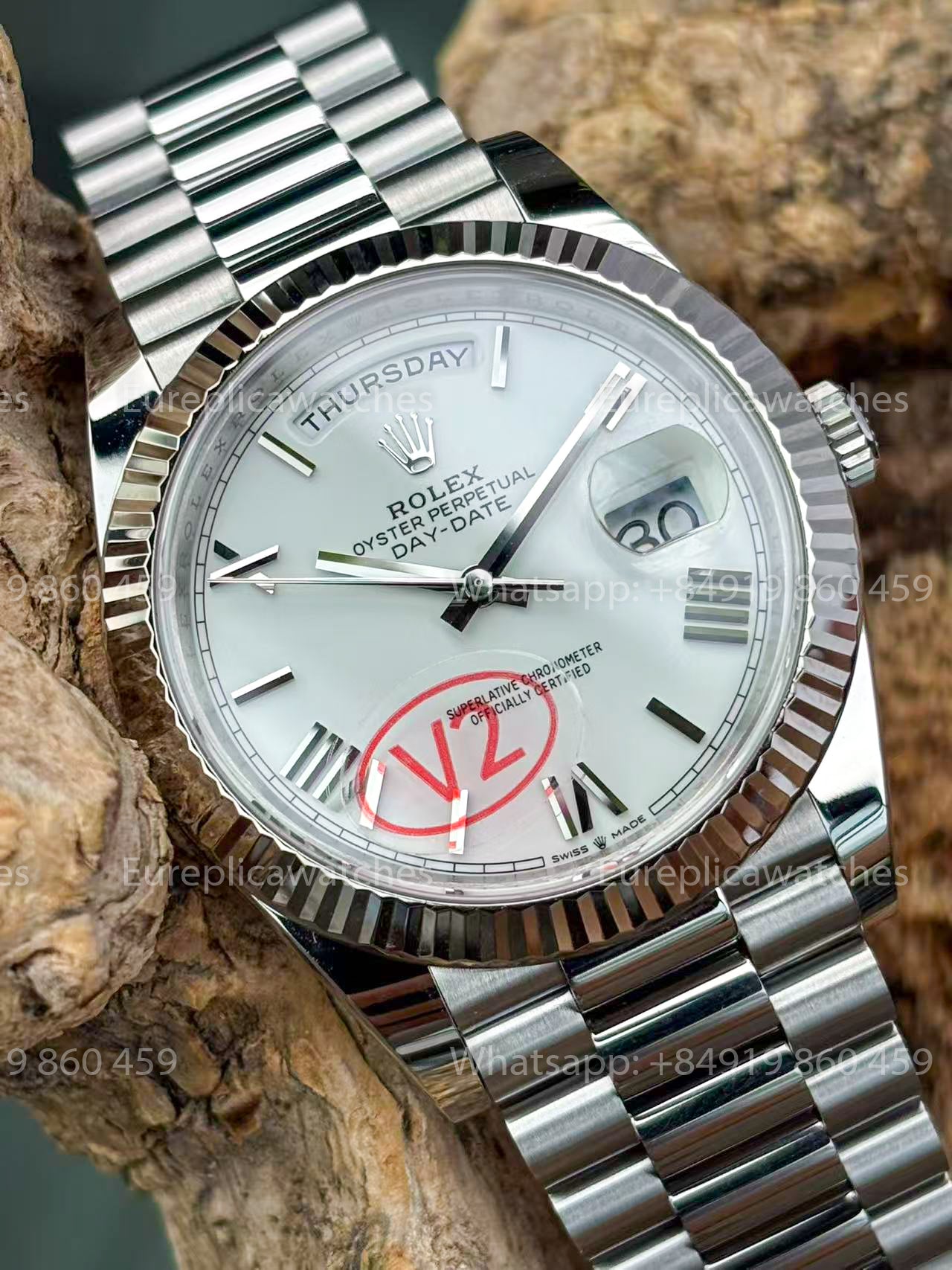 VSF Factory - Rolex Day Date 40 M228239 Roman Dial VS Factory V2