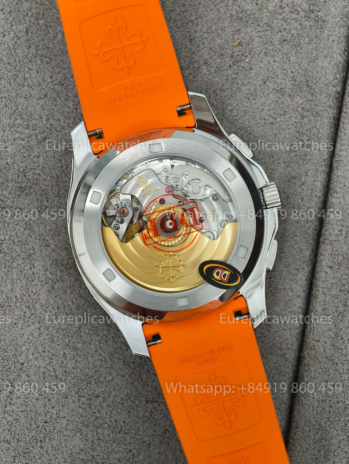 DDF Factory Patek Philippe Aquanaut Chronograph 5968 Orange Strap