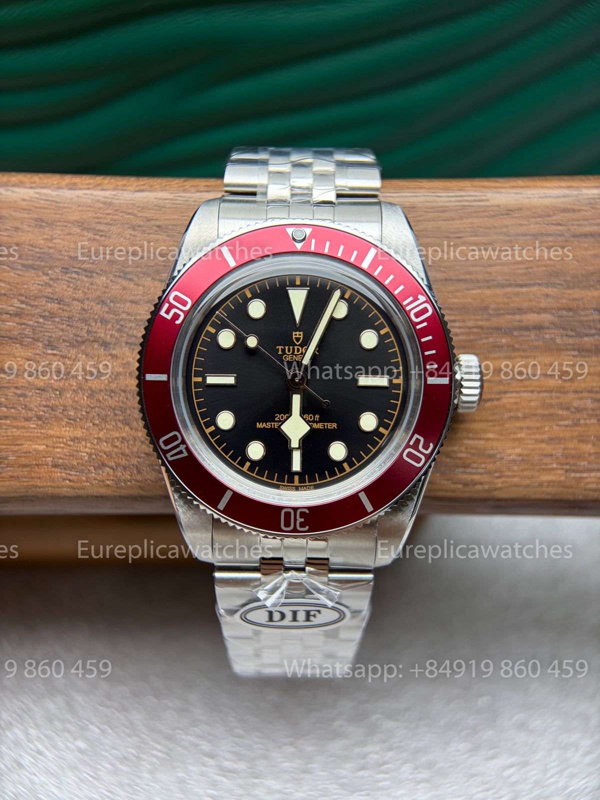 DiF Factory Tudor Black Bay 41 “Burgundy” Third Generation – Red Bezel