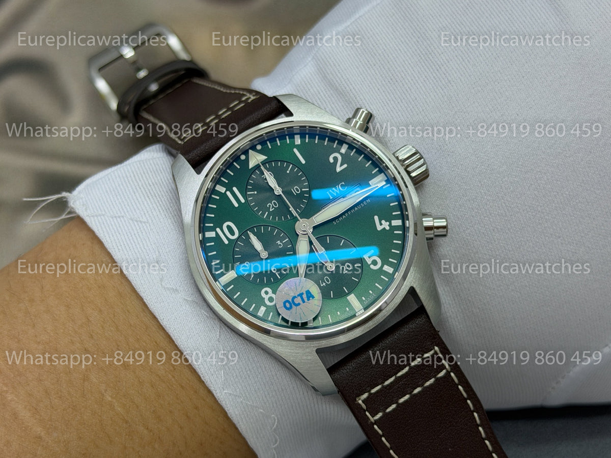 OCTA Factory IWC Fliegeruhr Chronograph – Grünes Zifferblatt Kal. 69385