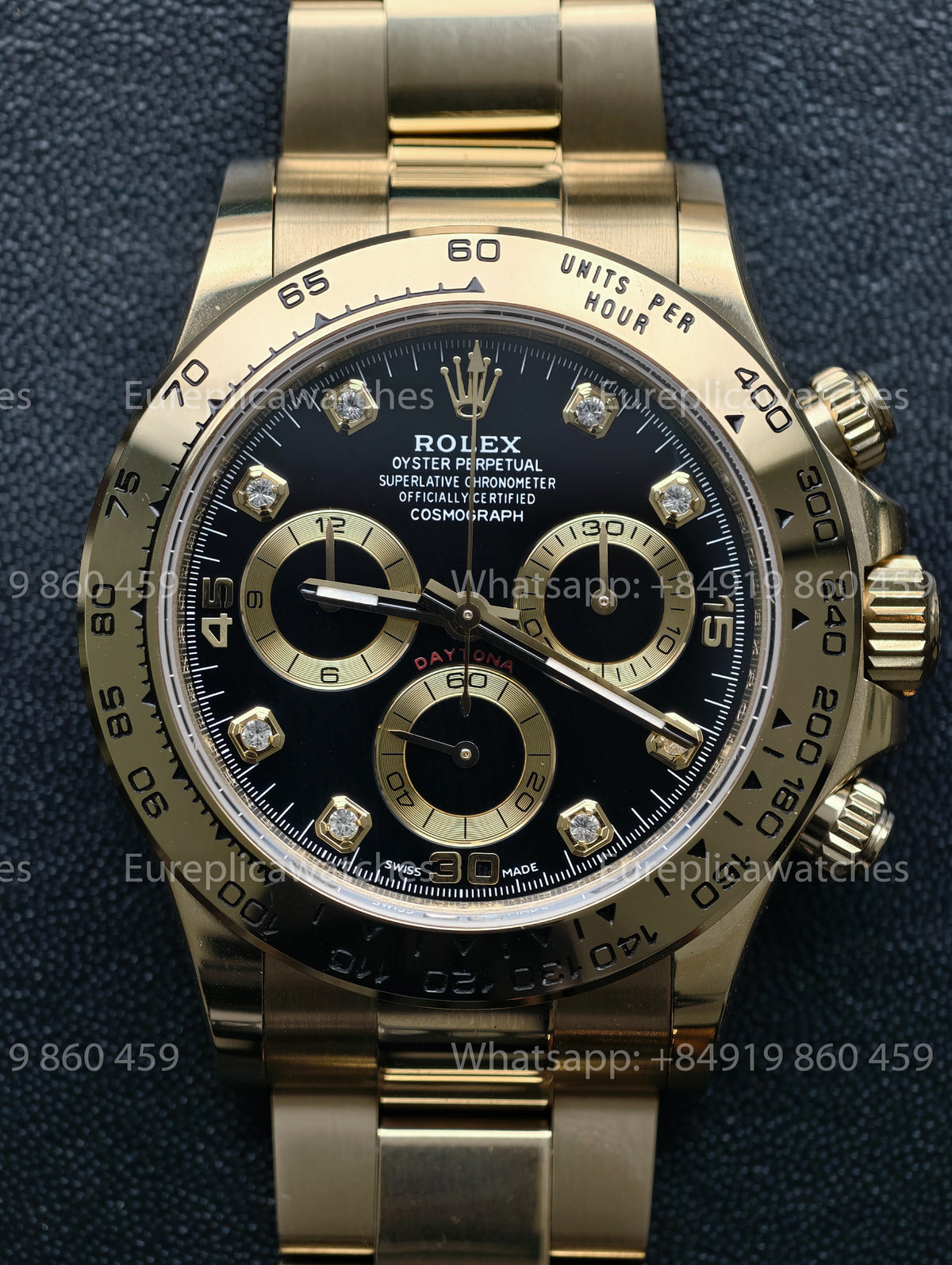 BDS Factory Rolex Cosmograph Daytona 40 M116508-0016 Yellow Gold – Full-Weight Edition