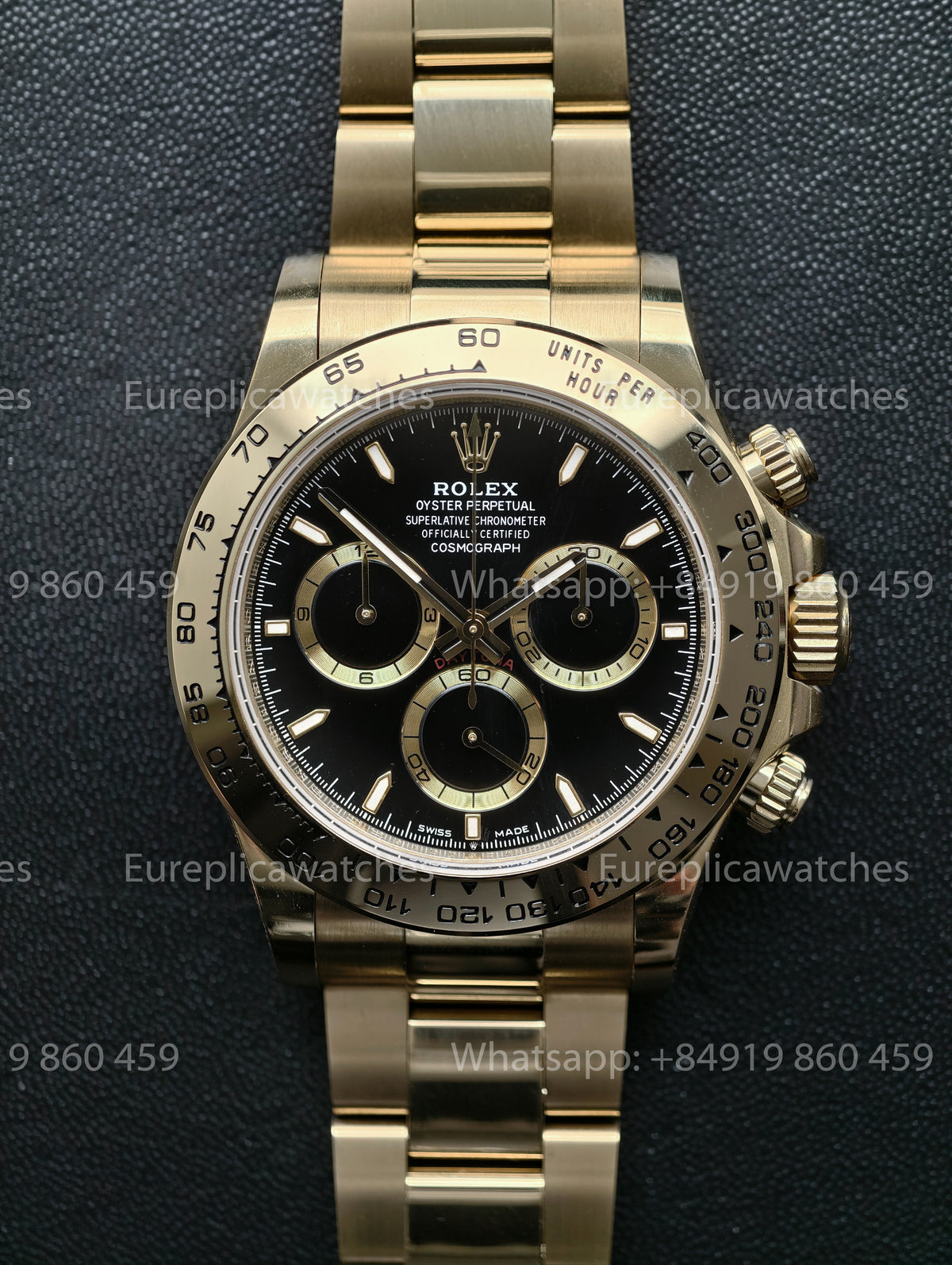 BDS Factory Rolex Cosmograph Daytona 126508-0004 Yellow Gold – Full-Weight Edition
