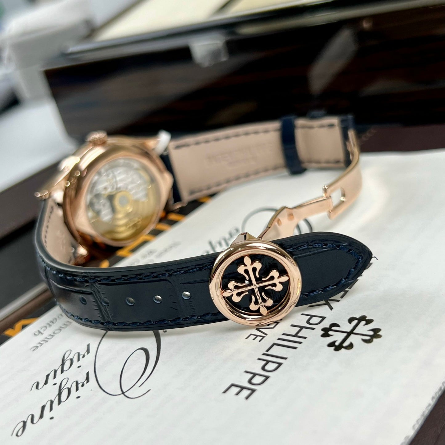 Patek Philippe Complications 5396R-014 beschichtetes 18-karätiges Roségold