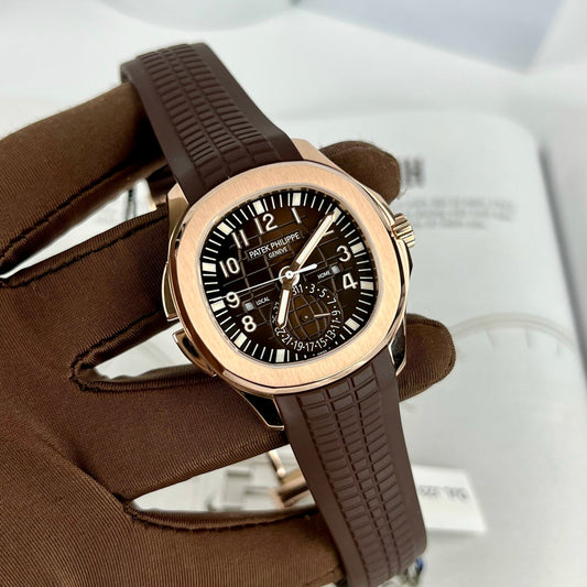 Patek Philippe 5164R-001 Aquanaut 40.8mm 18k Rose gold filled from ZF Factory