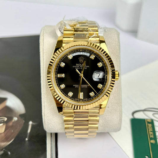 Rolex Day-Date 36 Gold Watch 118238-0111 Gold Filled 18k with 153 gram from GM Factory