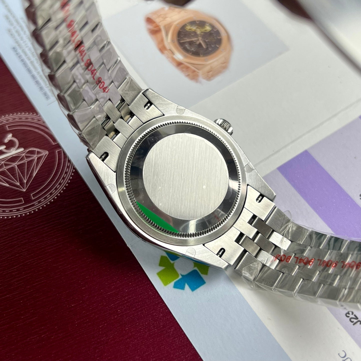 Rolex Datejust 126234 3D-Zifferblatt1:1 Best Edition EW Factory Blaues Zifferblatt