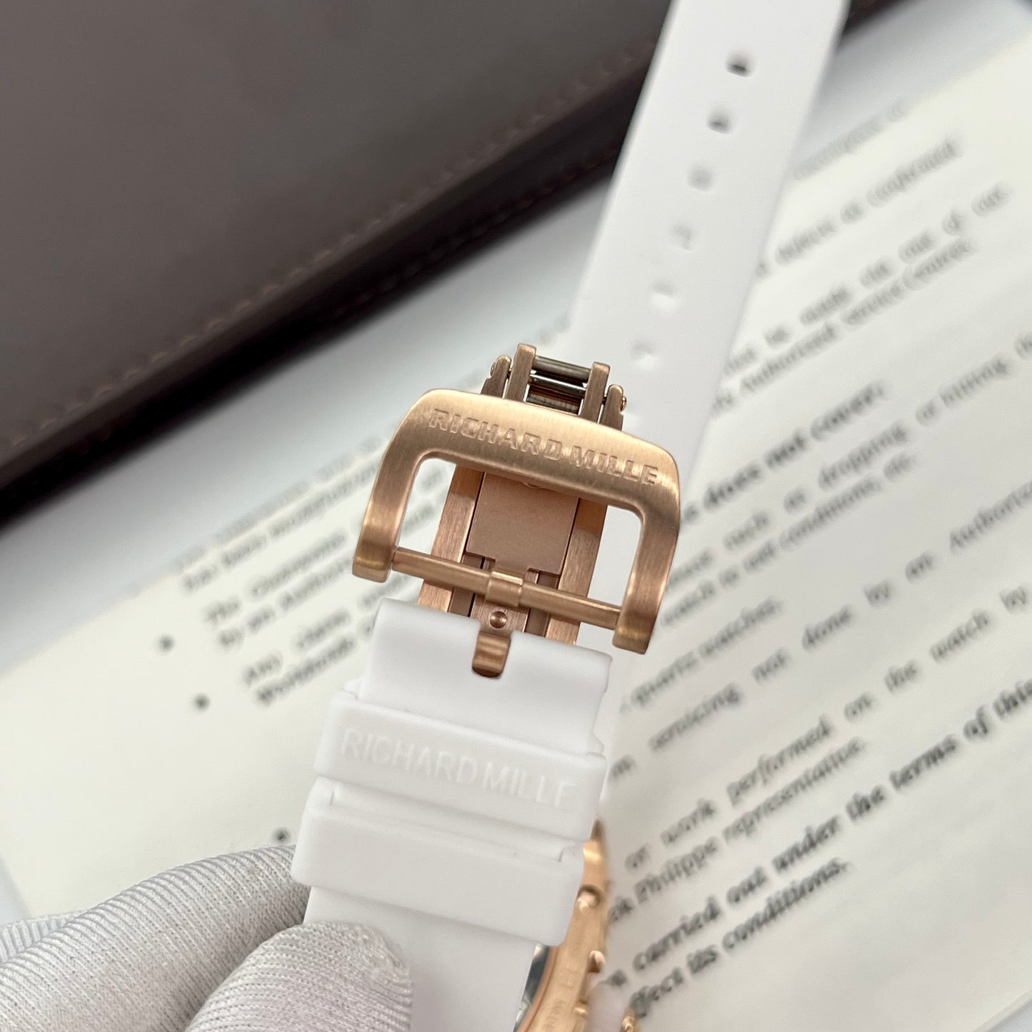 Richard Mille RM 07-01 1:1 Best Edition RM Factory Custom Full Diamonds Case