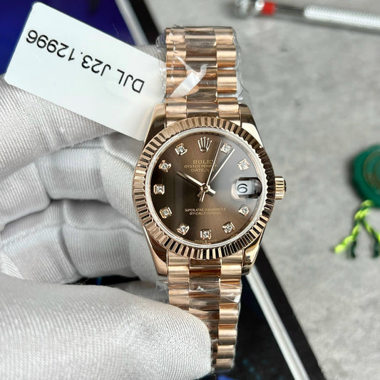 Rolex Datejust 31 278275 wrapped 18k rose gold  1:1 best edition EU replica watch
