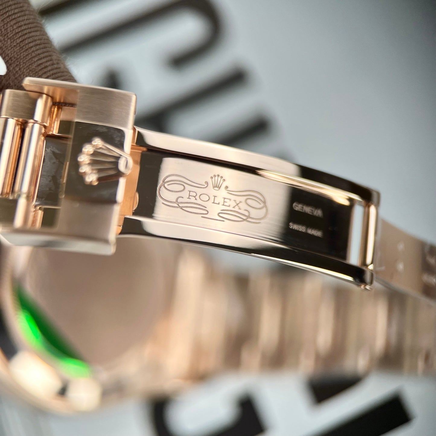 Rolex Cosmograph Daytona 116505 Cadran chocolat 1:1 meilleure édition BTF Or rose 18 carats