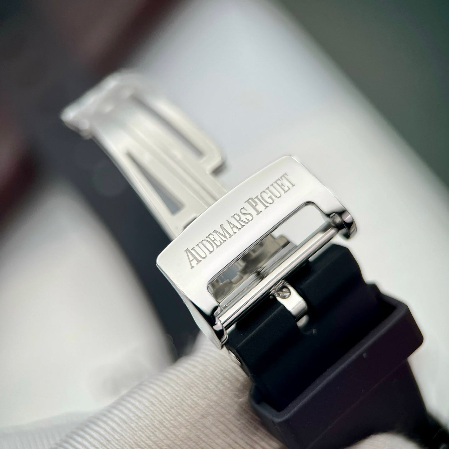 Audemars Piguet Royal Oak 15400 1:1 Best Edition APS Factory schwarzes Zifferblatt