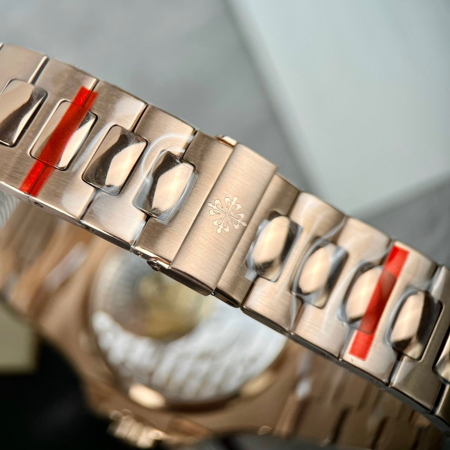 Patek Philippe Nautilus 5712/1R-001 1:1 Best Edition GR Factory graues Zifferblatt Roségold