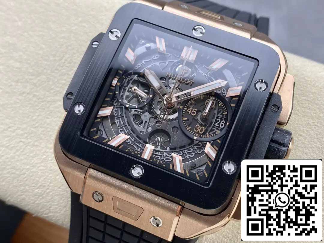 Hublot SQUARE BANG UNICO 821.OM.0180.RX 1:1 Meilleure édition BBF Factory