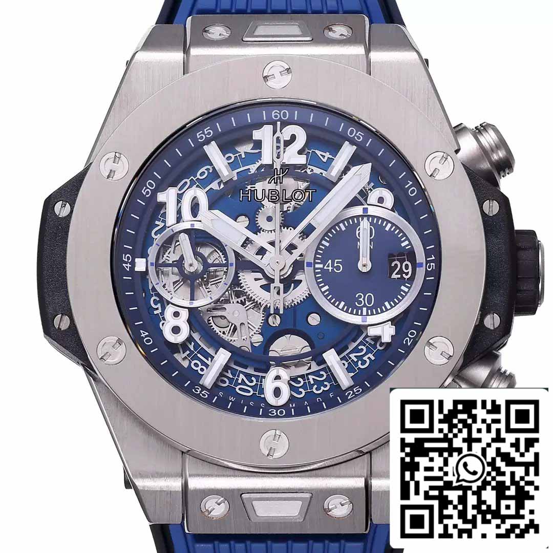 Hublot Big Bang Unico Titanium 441.NX.5171.RX 1:1 Best Edition BBF Factory Blue Strap