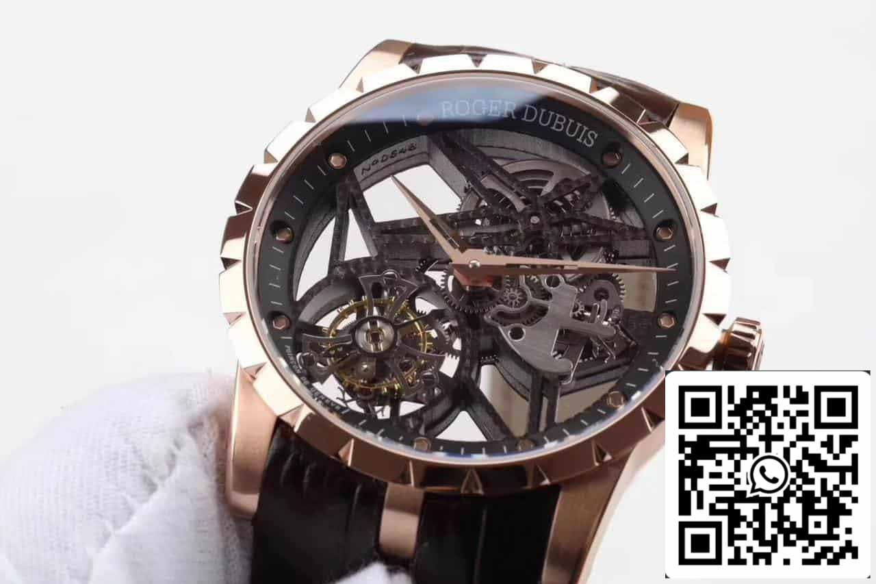 Montre Roger Dubuis Excalibur RDDBEX0392 1:1 Meilleure édition BBR Factory V3 Tourbillon