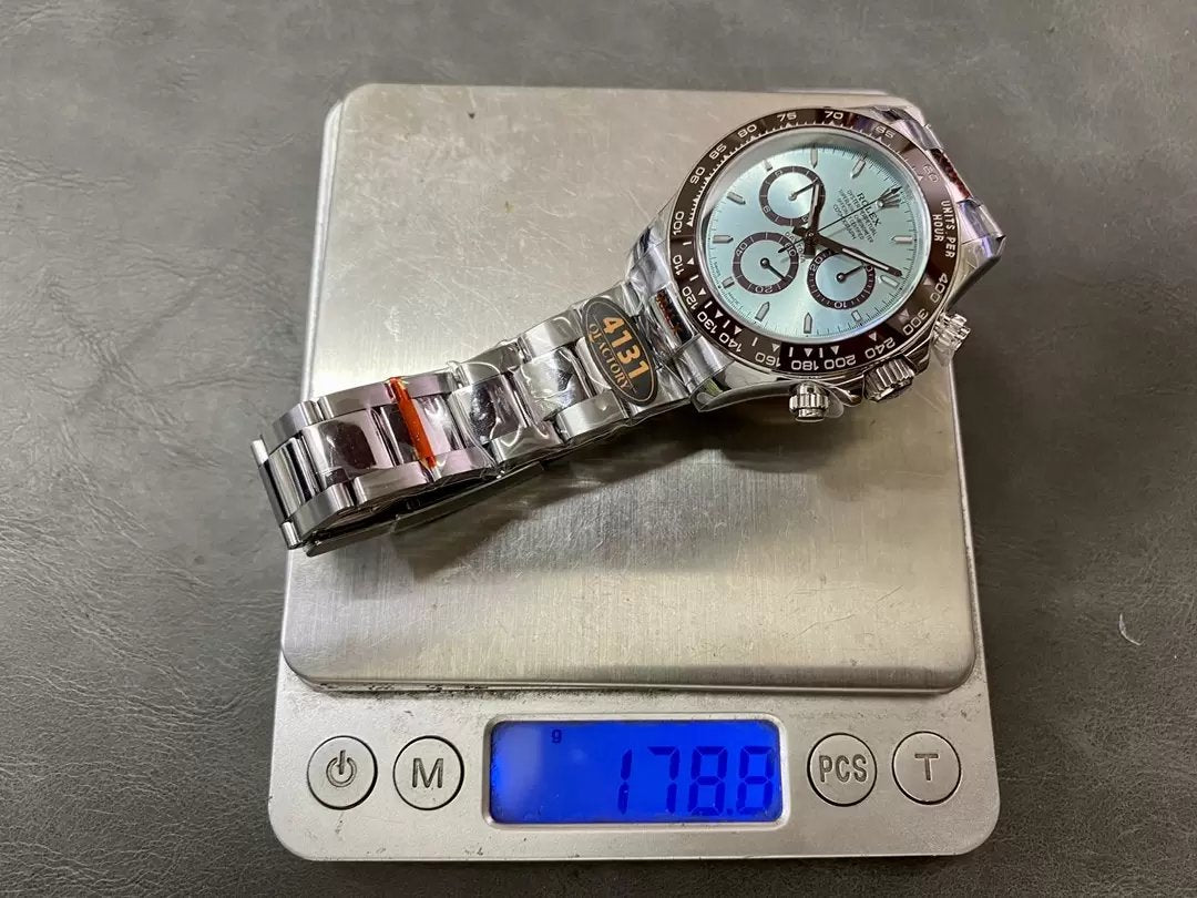 Rolex Cosmograph Daytona m126506-0001 Ice Blue 1:1 Meilleure édition Mouvement QF Factory 4131