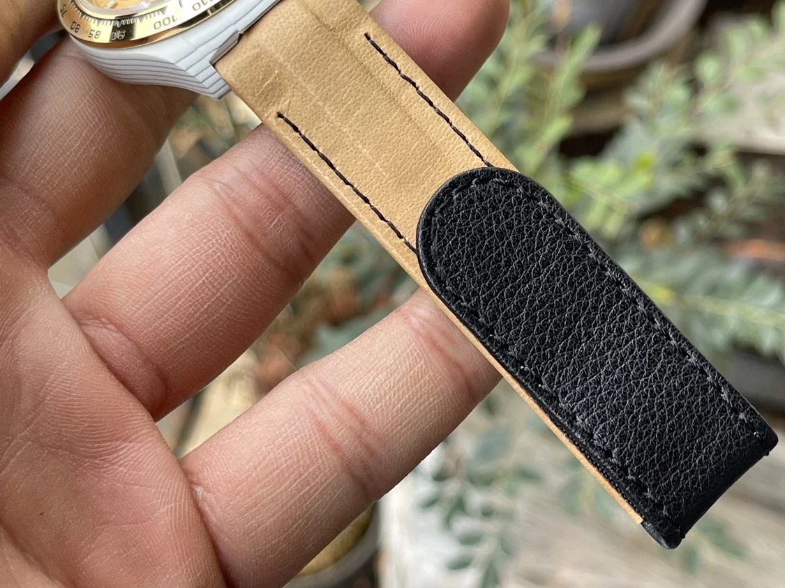 【Mouvement 4130 DIW Version modifiée】Rolex Cosmograph Daytona Series Cadran jaune Boîtier en fibre de carbone