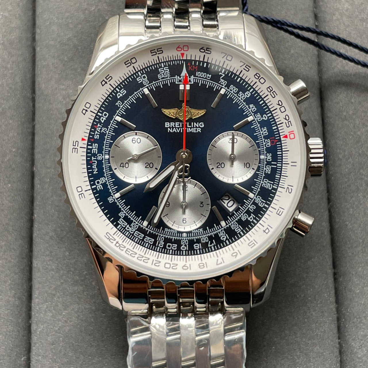 Breitling Navitimer 01 AB012012/BB01/447A BLS Factory 1:1 Best Edition Boîtier à fond ouvert