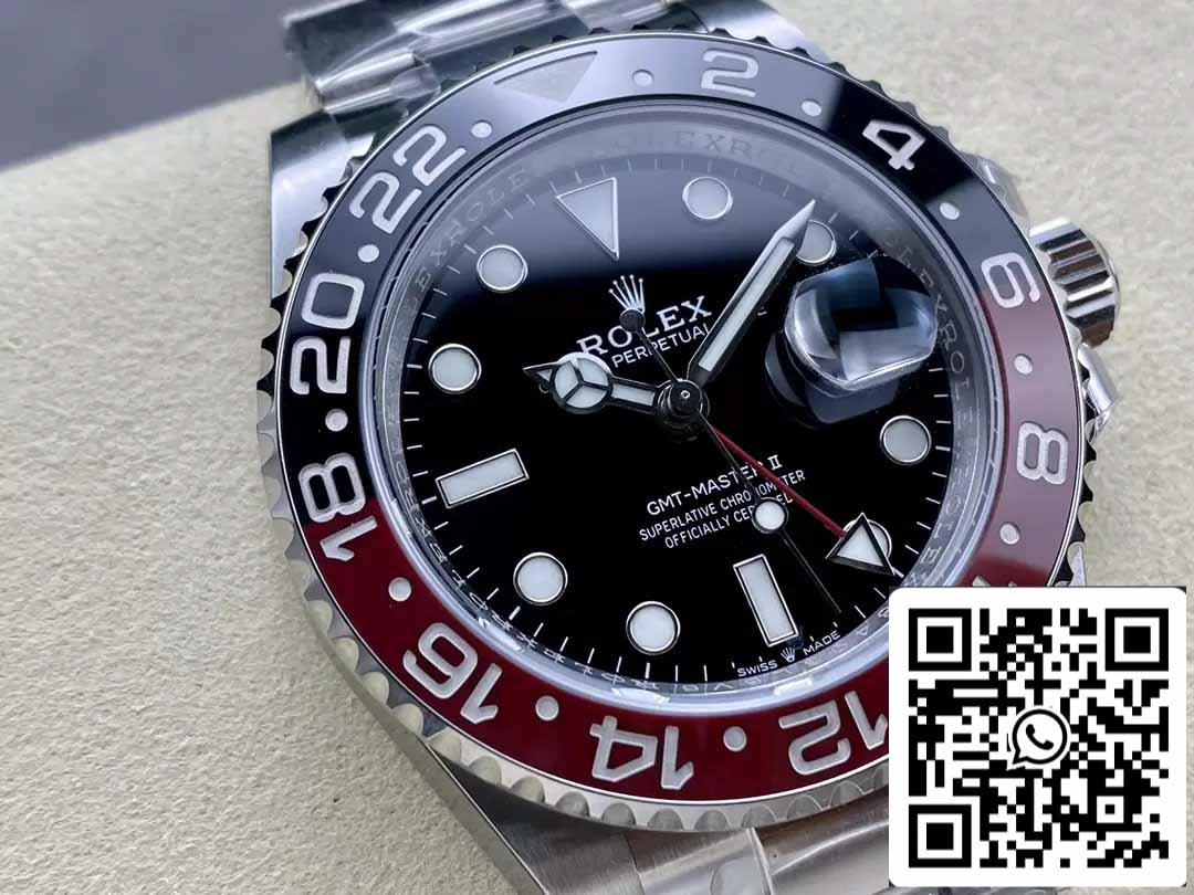 Rolex GMT Master II M126710BLRO-0001 Pepsi 1:1 Best Edition von AR Factory V4 Upgrade Oyster Strap