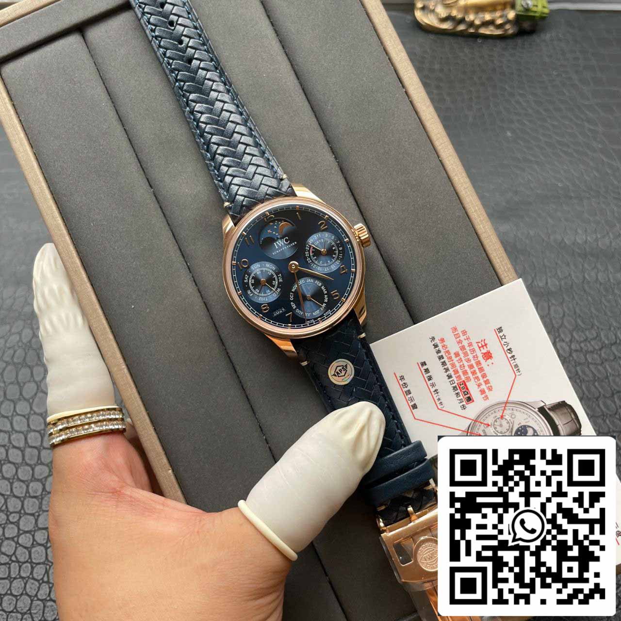 IWC Portugieser Ewiger Kalender IW503312 1:1 Best Edition APS Factory Goldgehäuse