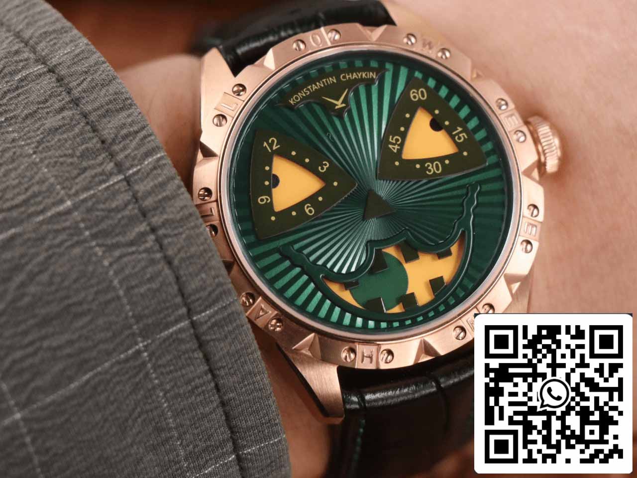 Konstantin Chaykin Joker K07 Vert Halloween Bracelet Noir 1:1 Meilleure Édition TW Factory V3s Version