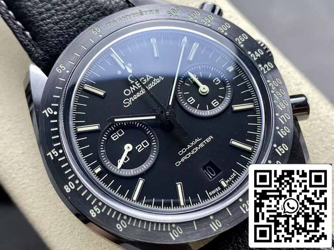 Omega Speedmaster 311.92.44.51.01.007 Moonwatch 1:1 Best Edition N1 Factory schwarzes Lederarmband
