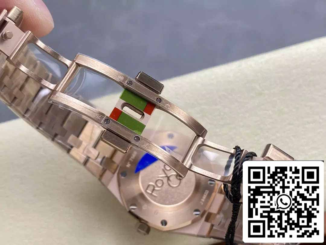 Audemars Piguet 67651 Quartz 33 mm 1: 1 Meilleure édition ZF Factory Cadran marron Or rose