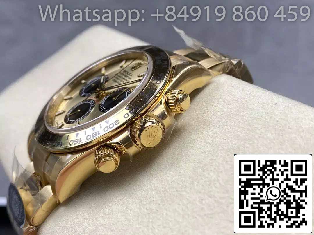 Rolex Cosmograph Daytona m126508-0006 Meilleur clone Clean Factory 4131 Mouvement Or jaune