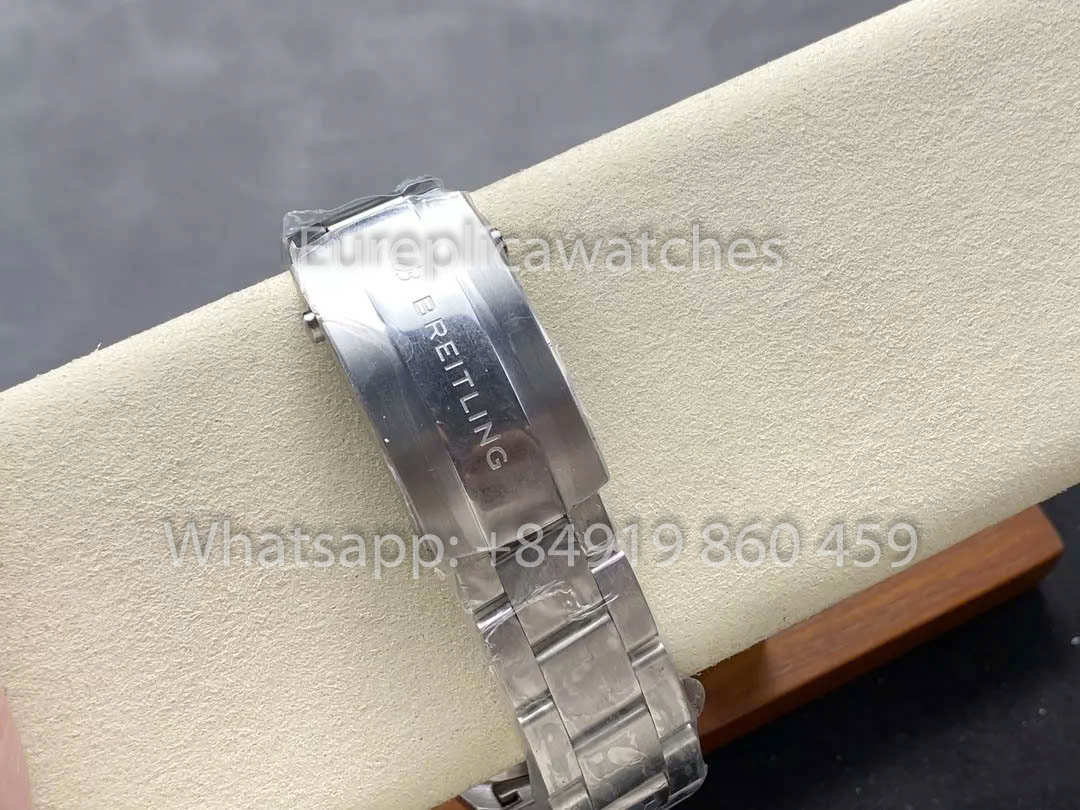 Breitling Avenger Automatic GMT 44 BLS Factory 1:1 Bester Clone Grünes Zifferblatt Edelstahlarmband