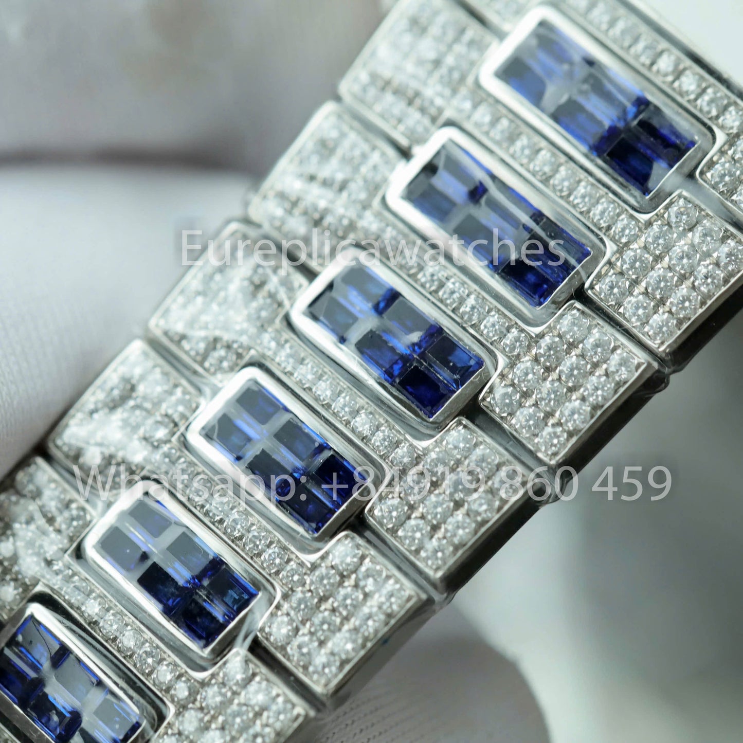 Patek Philippe Nautilus 5719/11G Weißgold 1:1 Best Clone Custom Watch