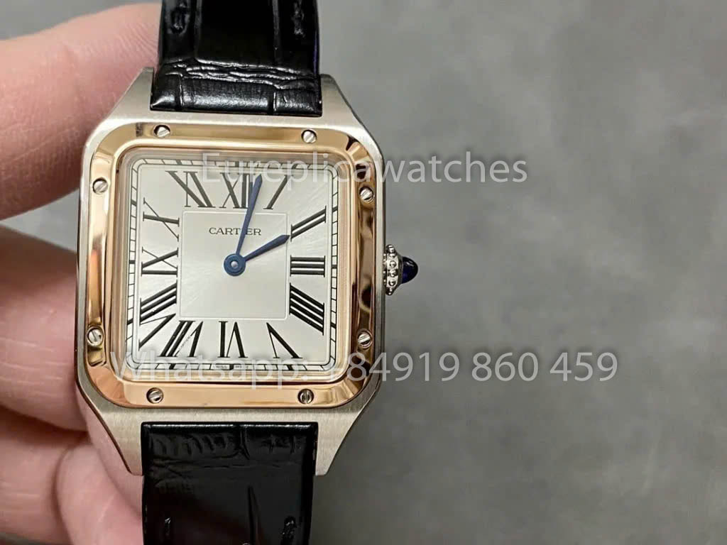Cartier Santos-Dumont WGSA0021 1:1 Best Clone F1 Factory Gold and Silver