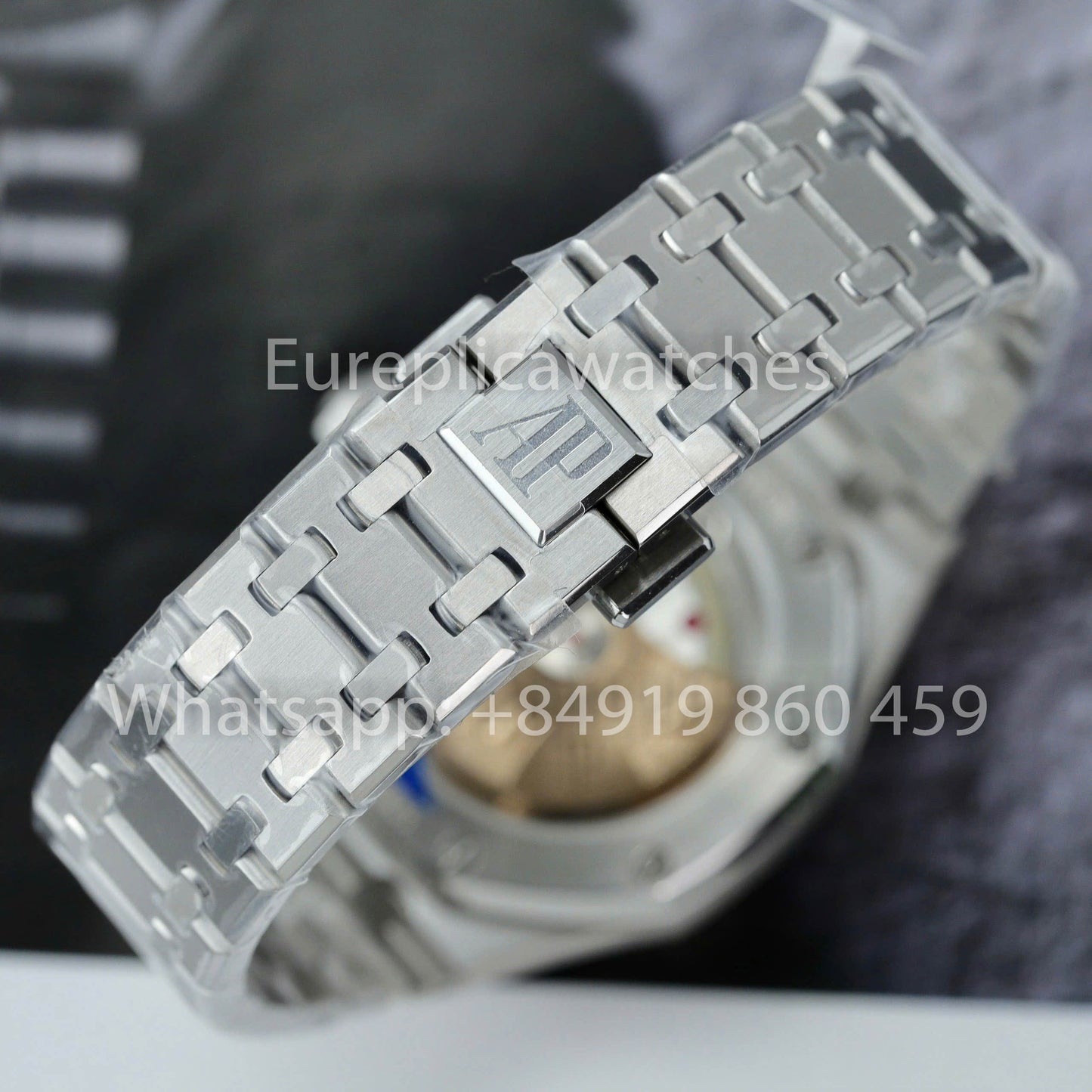 Audemars Piguet 15451ST.ZZ.1256ST.03 Custom Watch 1:1 Best Clone Moissanite Bezel