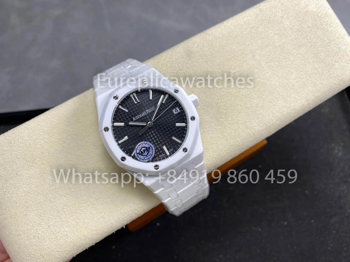 Audemars Piguet Royal Oak 15500ST Schwarzes Zifferblatt 1:1 Beste Version Keramik APS Factory