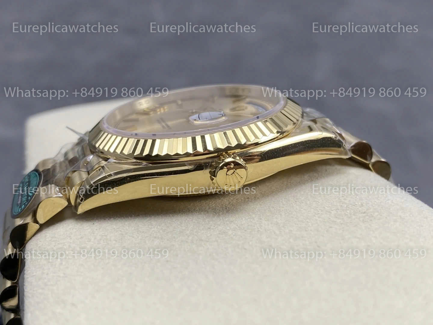 RC Factory Rolex Yellow Gold Day Date 40 228238-0006 Yellow Dial 1:1 Best Version 211 gram