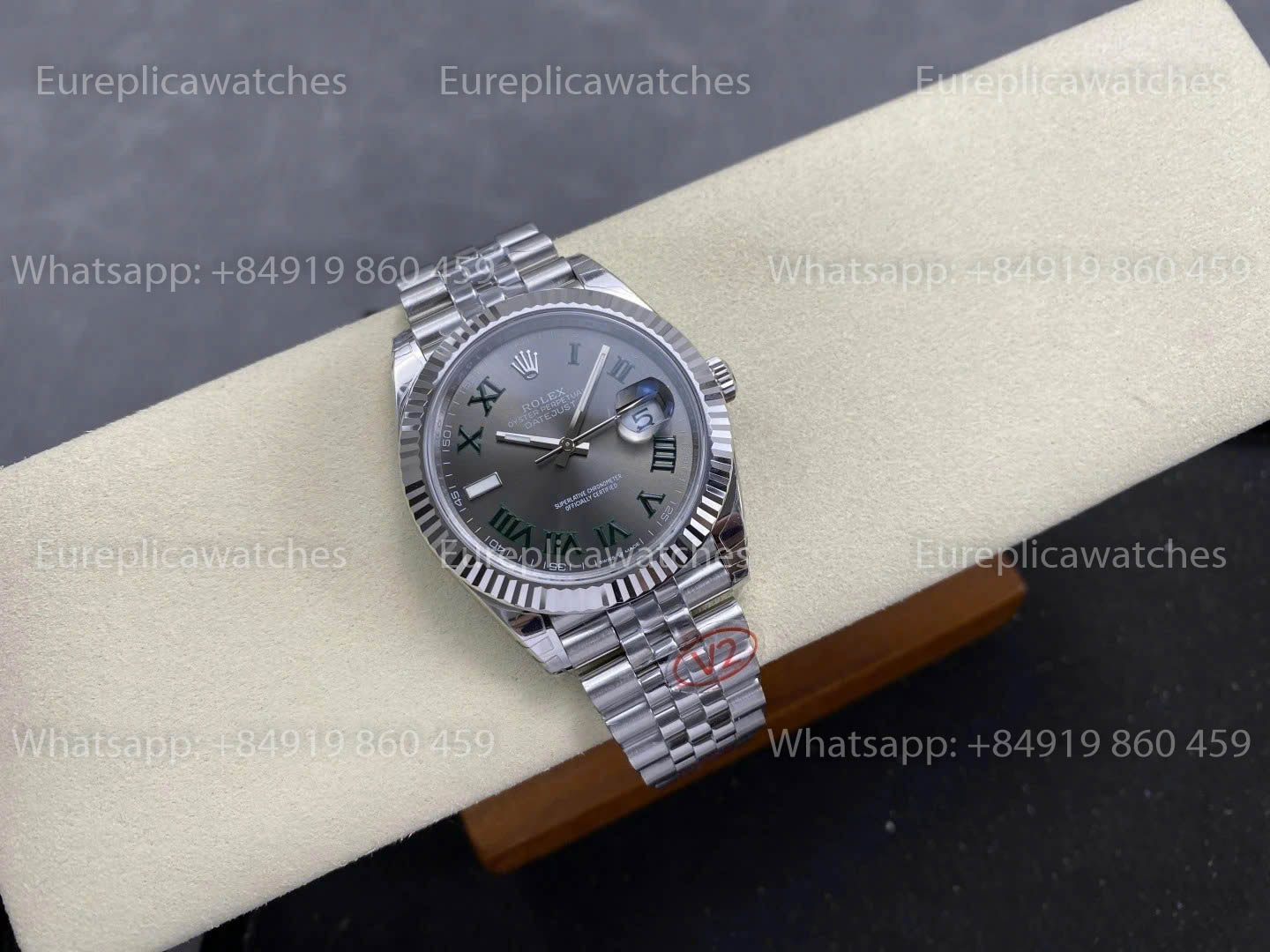 VSF Rolex Datejust 41 M126334 -126334 Wimbledon Dial 1:1 Best Version VS Factory V2 3235
