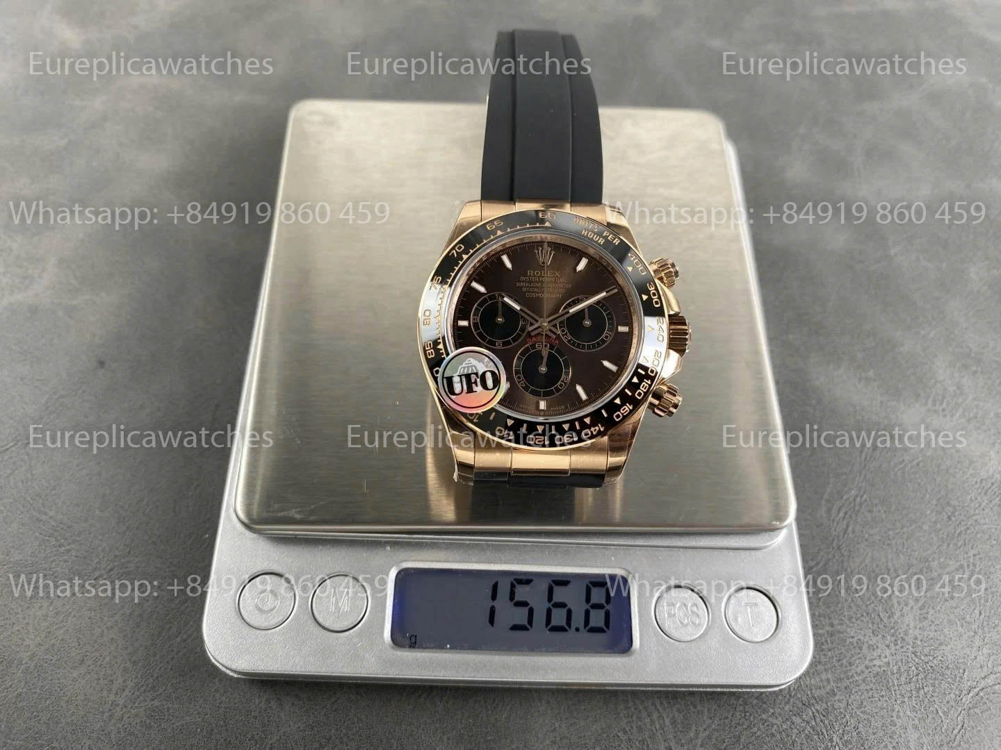 UFO Factory Rolex Daytona M126515 - 126515 Free Sprung Rose Gold 1:1 Best Version