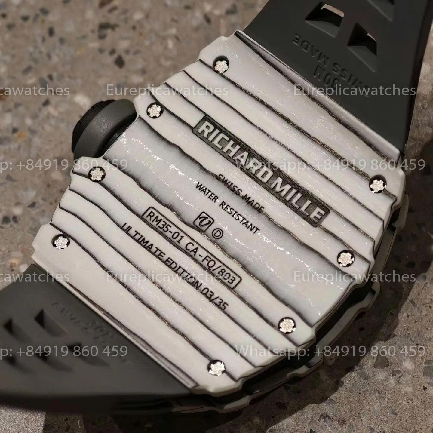 Mille Studio Richard Mille RM35-01 White Carbon RMUL3 Movement