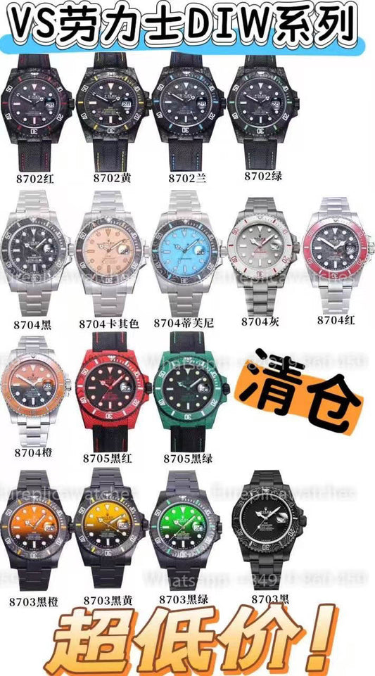VS Factory – Rolex DIW Series Clearance Sale