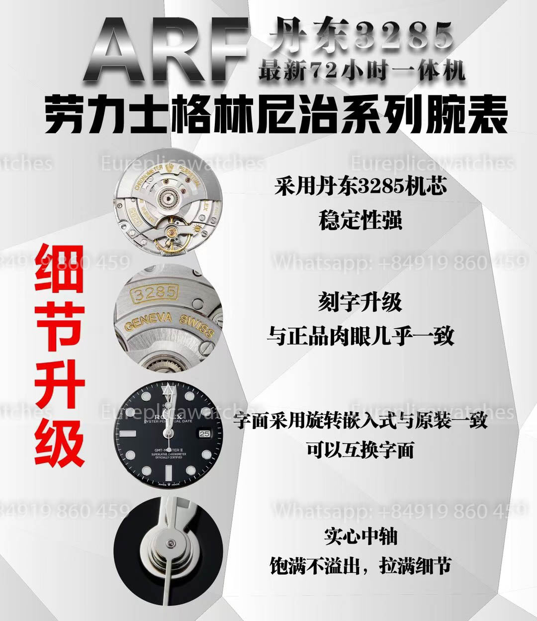 ARF Factory GMT-Master II – Der Eroberer der Zeit, der König der duale ...
