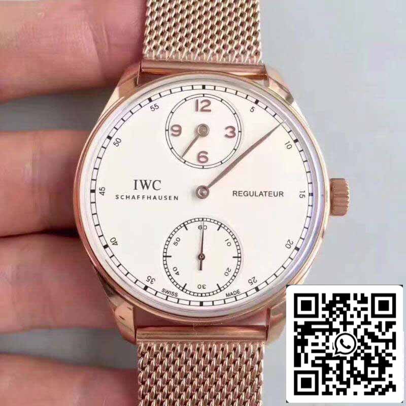 IWC Portugieser IW544402 YL Factory 1:1 Best Edition Swiss ETA98245 Weißes Zifferblatt