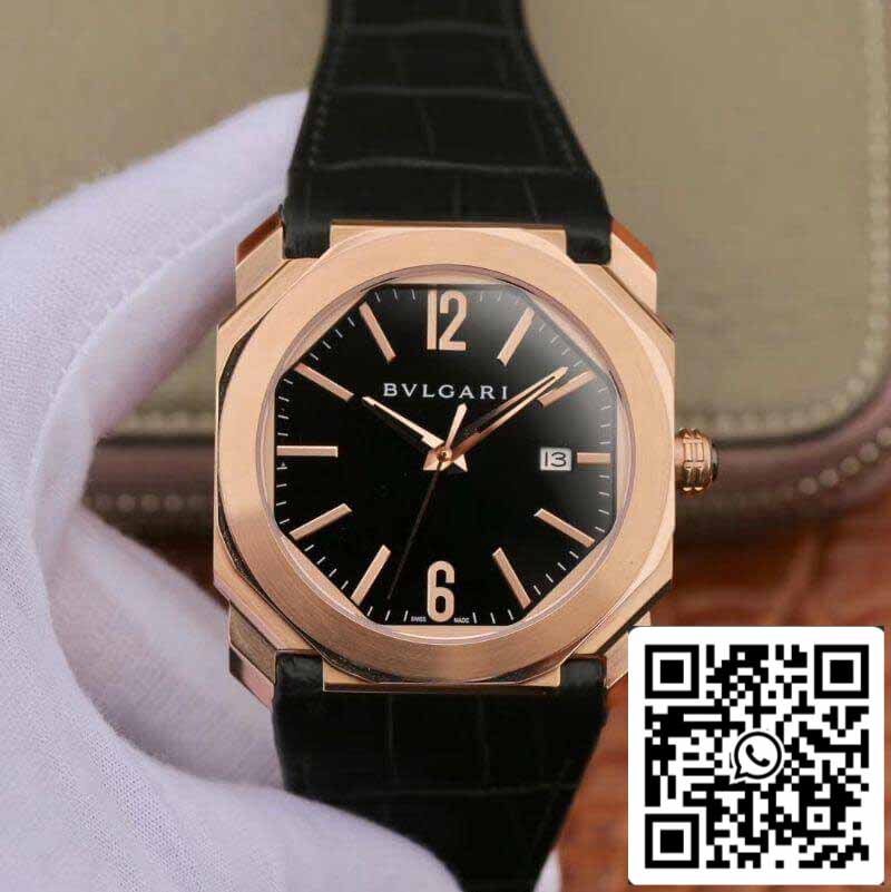 Montres Homme Bvlgari Octo solotempo 102485 BG041BBSPGVD 1:1 Meilleure Édition Automatique Suisse BVL 193