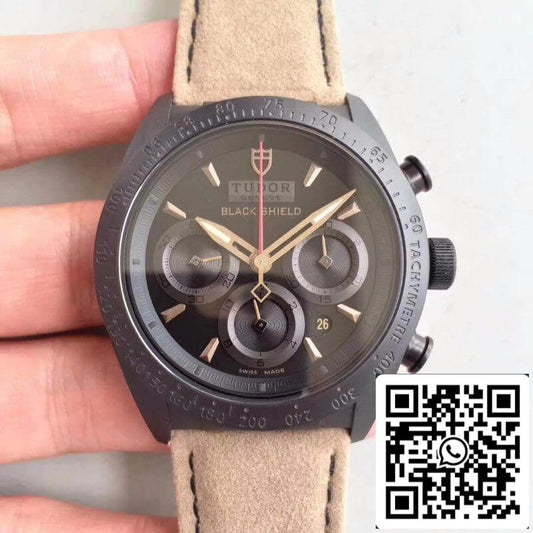 Tudor Fastrider Black Shield M42000CN-0016 ZF Factory Mechanische Uhren 1:1 Best Edition Swiss ETA7753