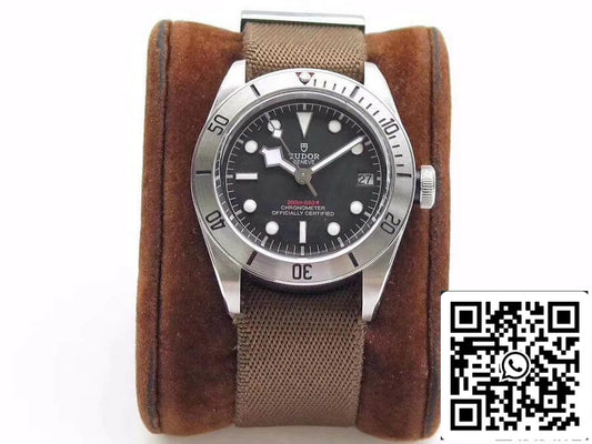 Tudor Heritage Black Bay 79730-0002 ZF Factory Herrenuhren 1:1 Best Edition Schweizer ETA2824-2 braunes Nato-Armband