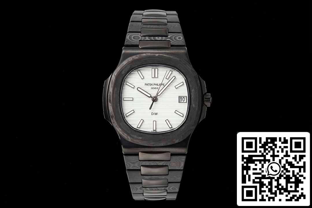 Patek Philippe Nautilus 5711 DiW 1:1 Best Edition, weißes Zifferblatt
