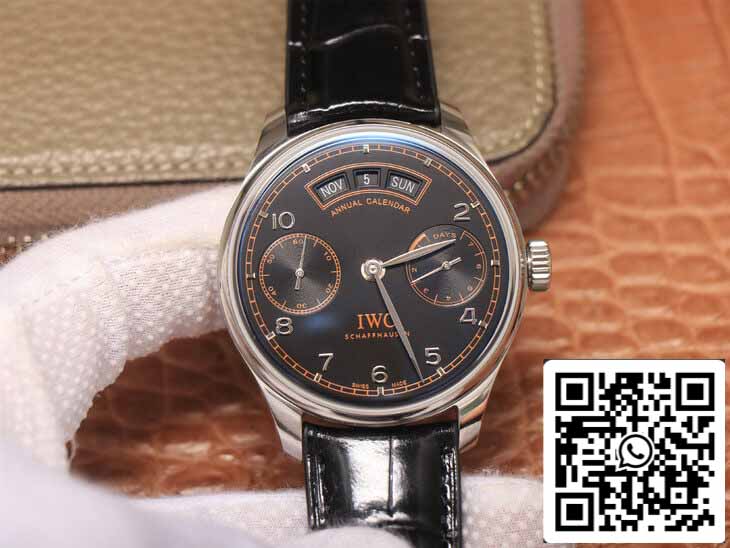IWC Portugieser Pisa Version 1:1 Meilleure édition YL Factory Cadran noir