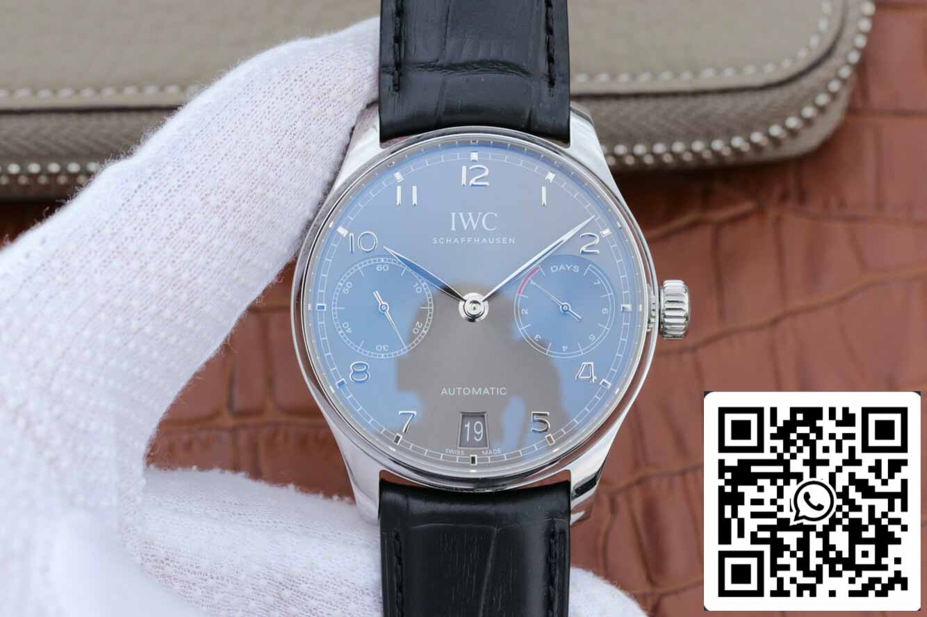 IWC Portugaise IW500705 1:1 Meilleure édition ZF Factory V5 Cadran gris clair