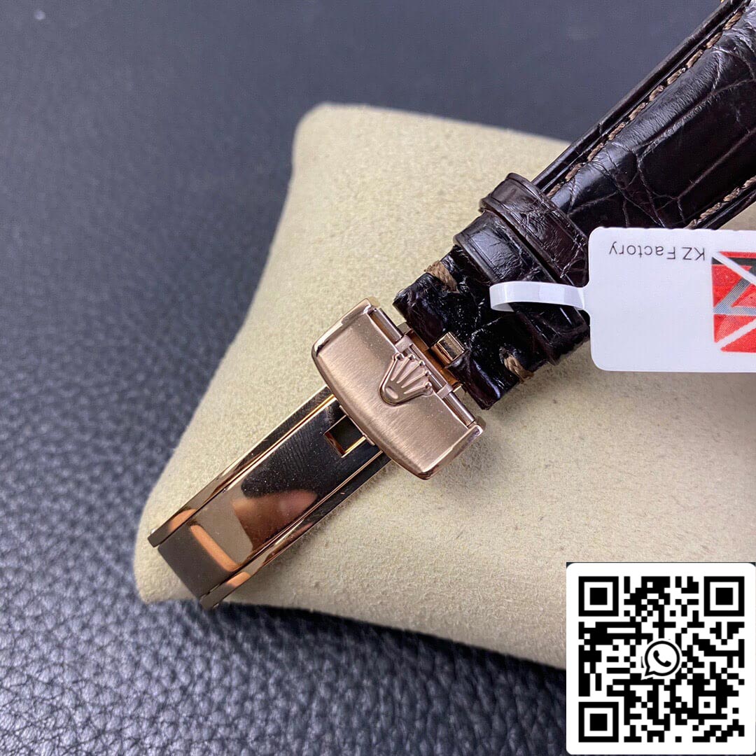 Rolex Cellini M50535-0002 1:1 Best Edition KZ Factory, weißes Zifferblatt