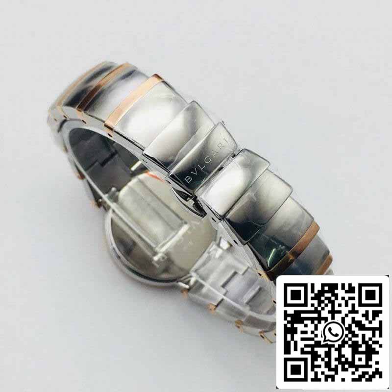 Bvlgari LVCEA 1:1 Best Edition BV Factory Roségold schwarzes Zifferblatt